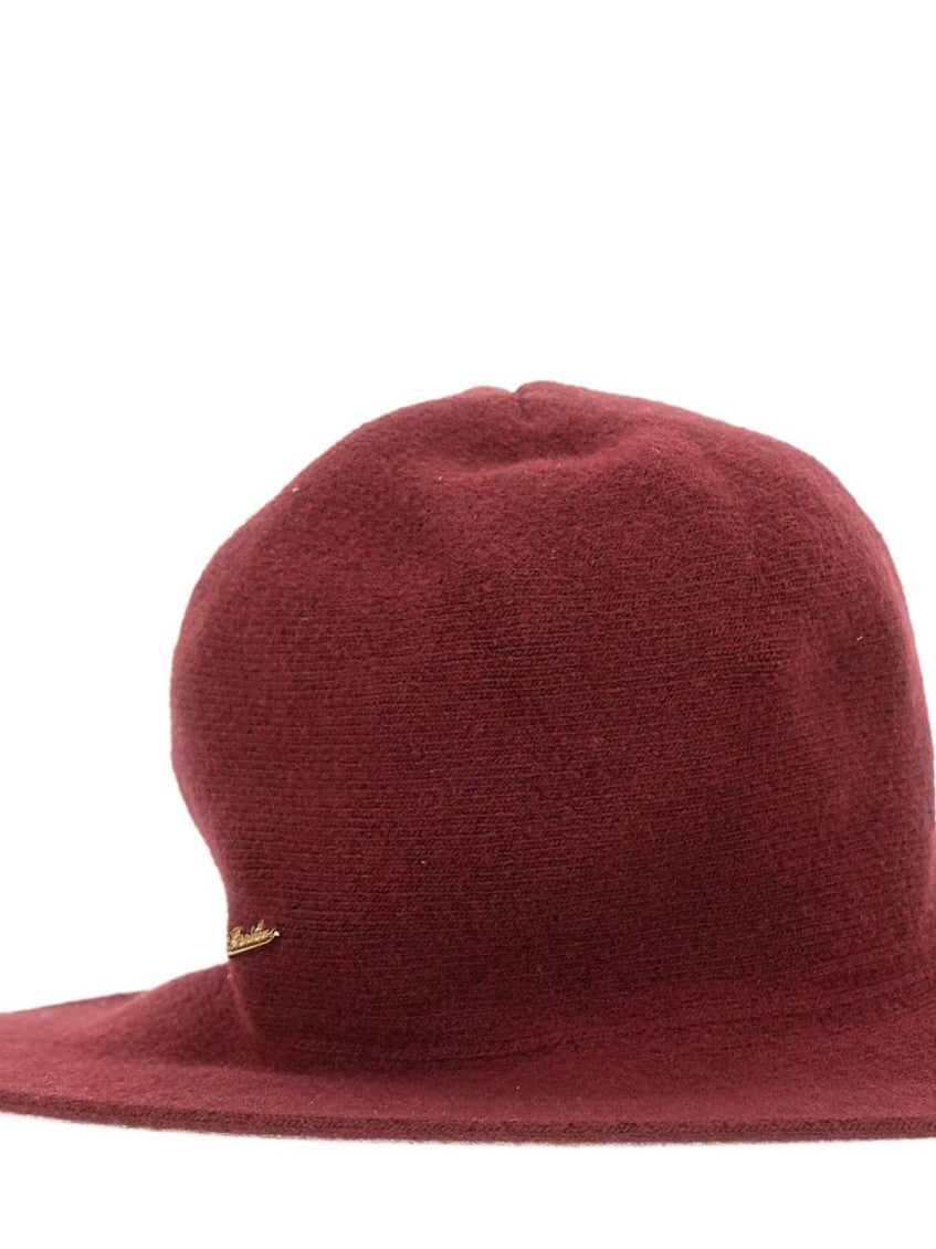 Red Logo Cloche Hat 3