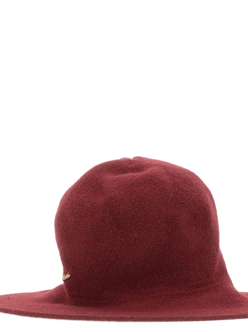 Red Logo Cloche Hat 5