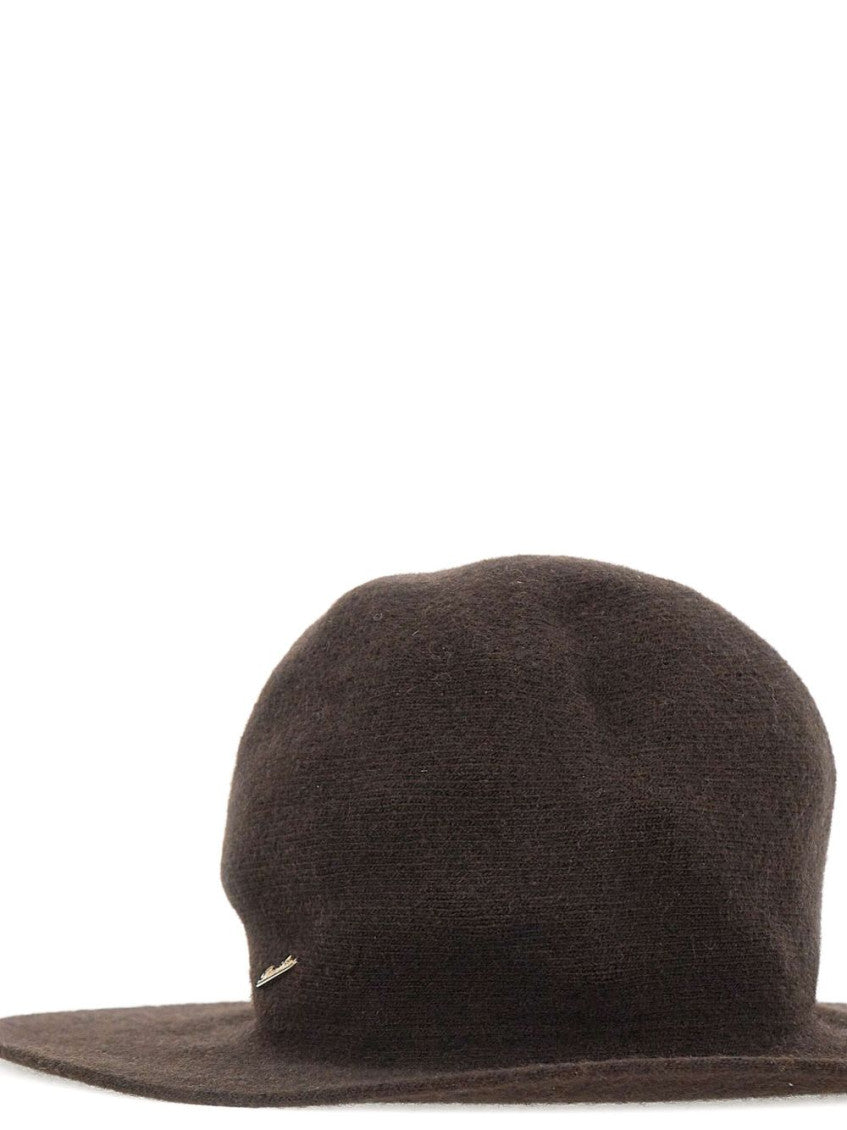 Brown Logo Cloche Hat 4