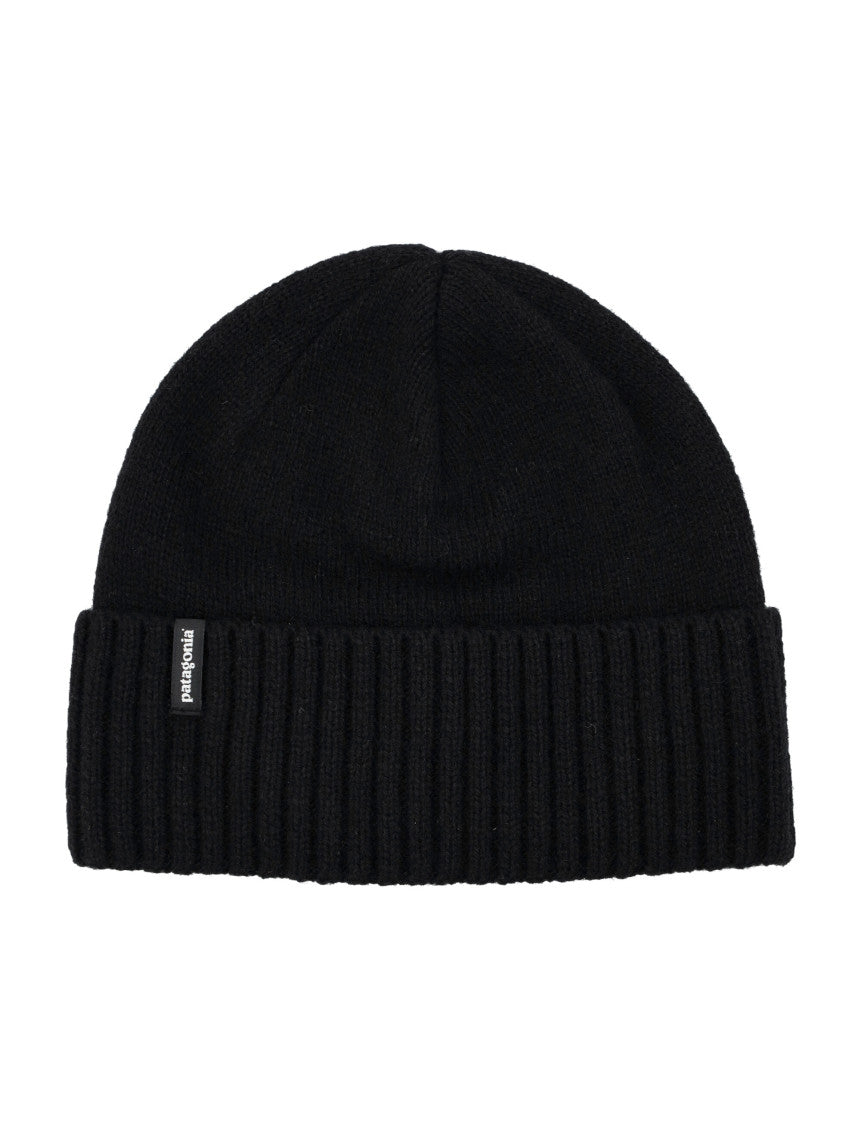 Black Logo Beanie Hat 1