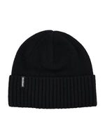 Black Logo Beanie Hat 1