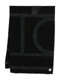 Black Logo Scarf 1