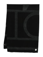 Black Logo Scarf 1