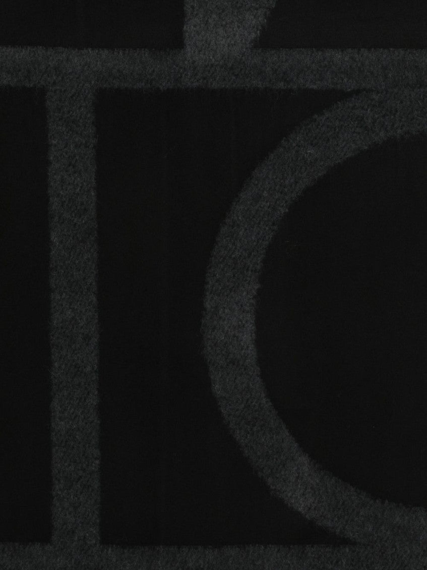 Black Logo Scarf 3