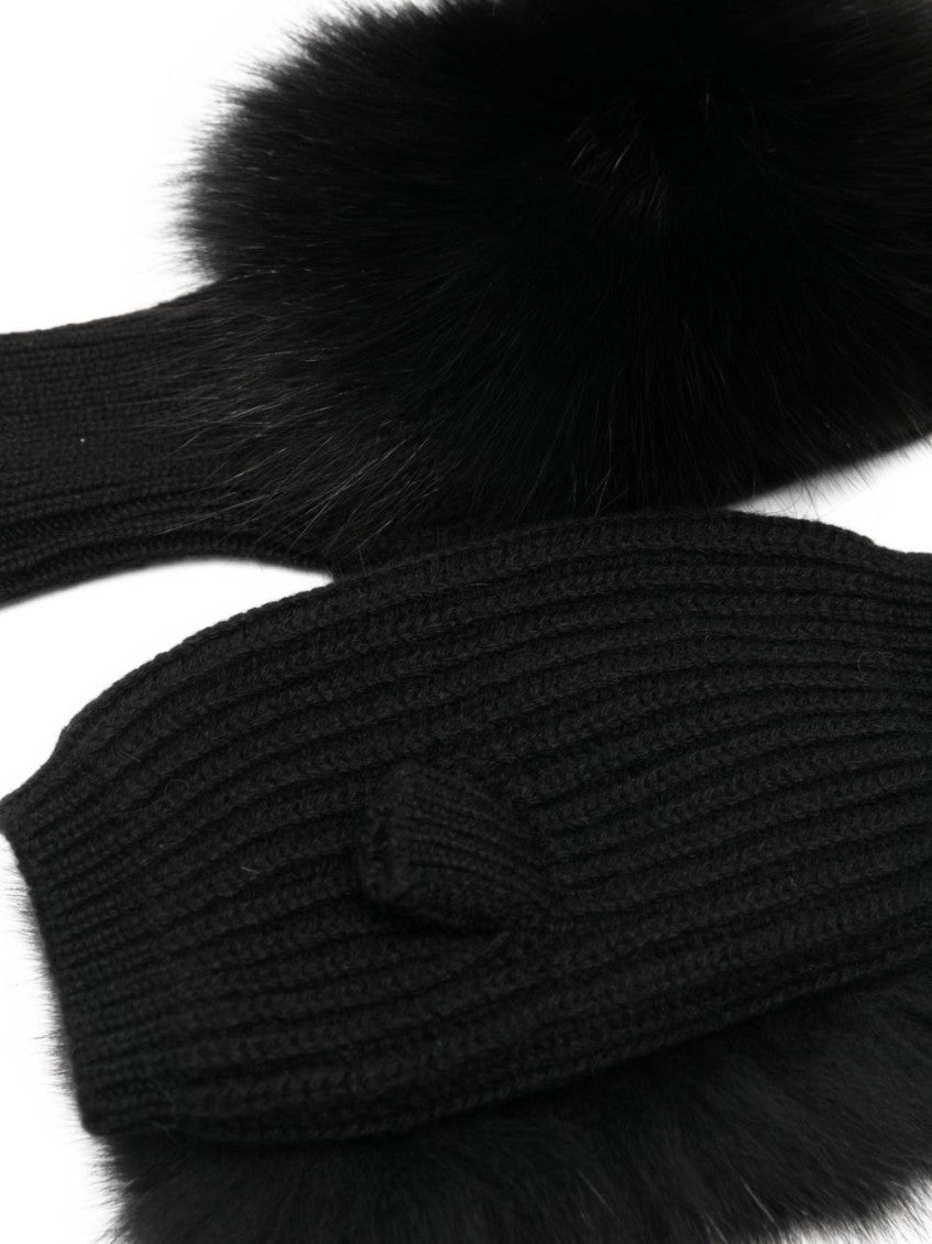 Black Fingerless Gloves 2
