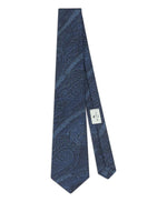 Navy Blue Arnica Motif Tie 1