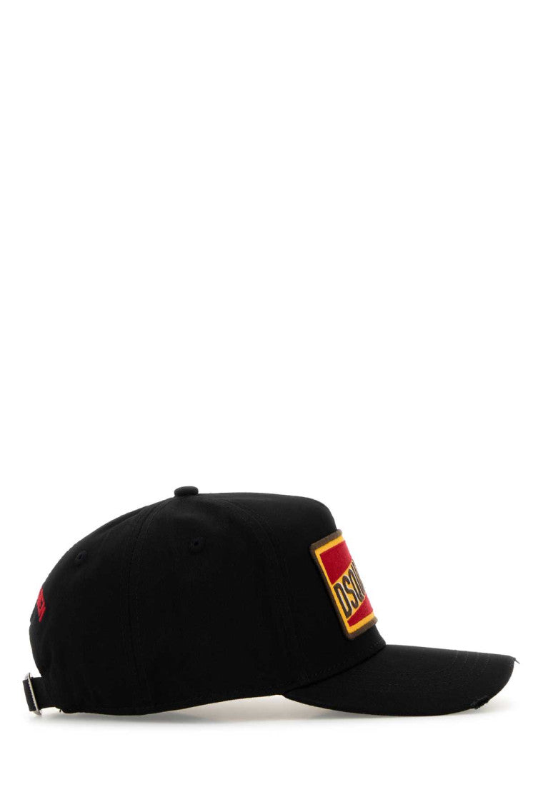Black Logo Baseball Hat 2