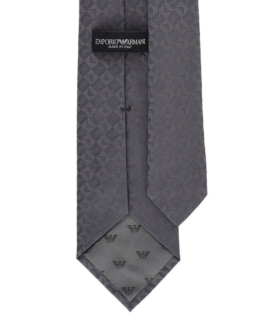 Grey Jacquard Tie 2
