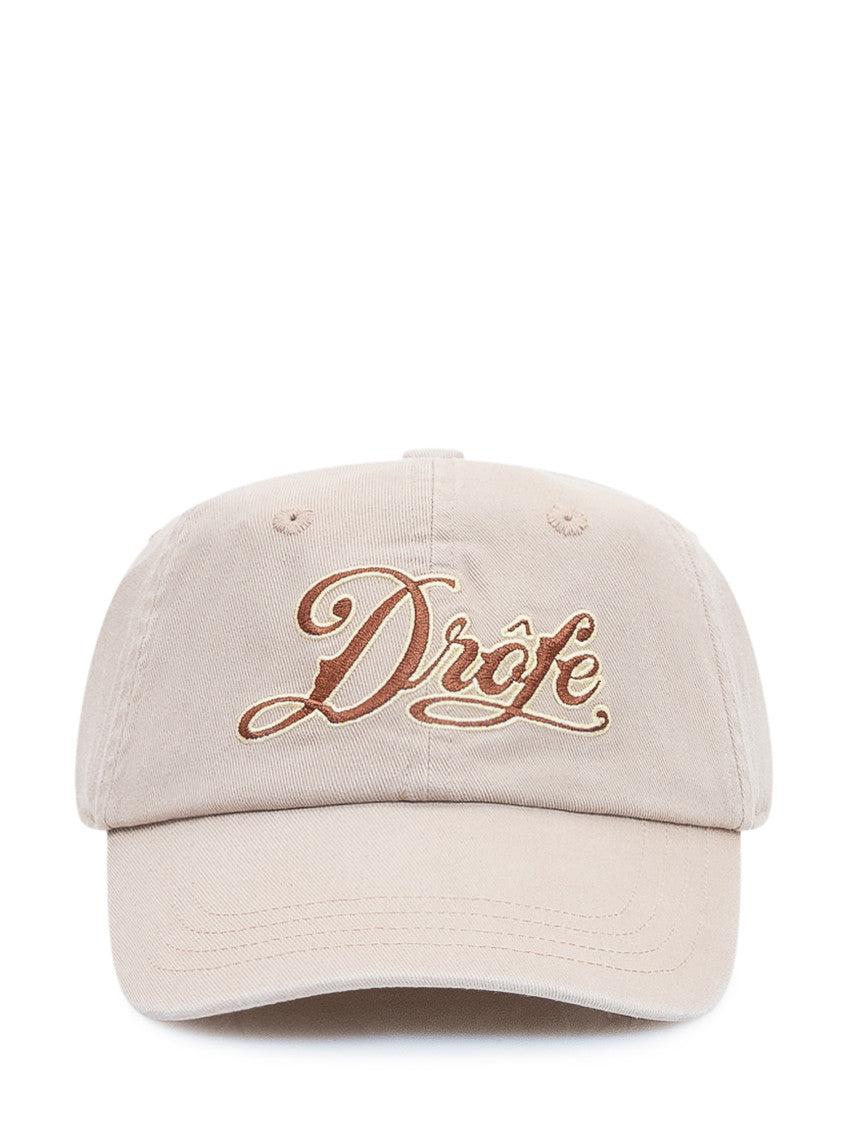 Brown Embroidered Baseball Hat 1