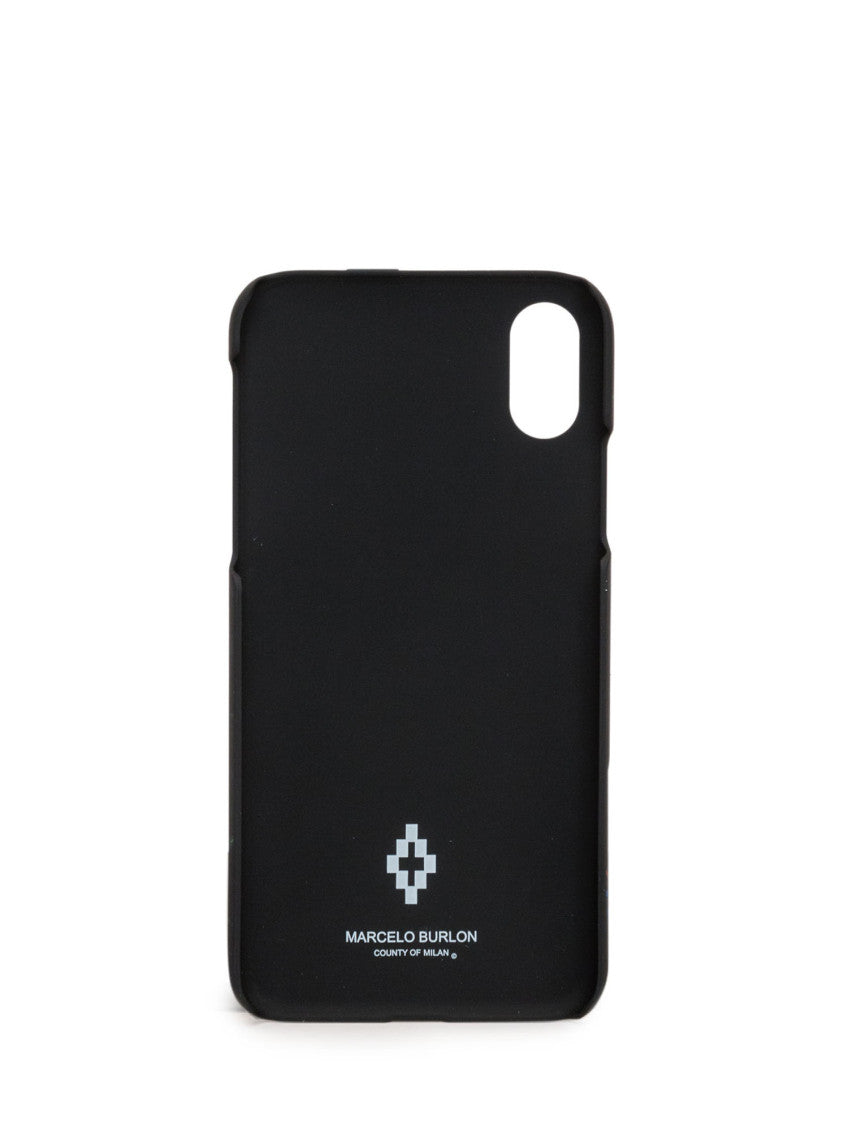 Black Logo Printed Iphone X Case 2
