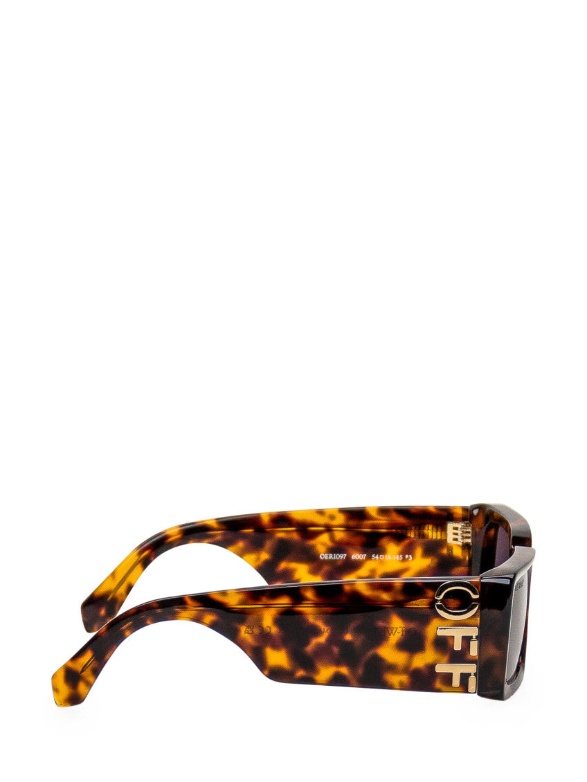 Brown Tortoise Rectangular Sunglasses 2