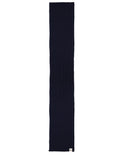 Navy Blue Knitted Scarf 1