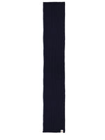 Navy Blue Knitted Scarf 1
