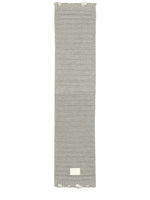Grey Knitted Scarf 1