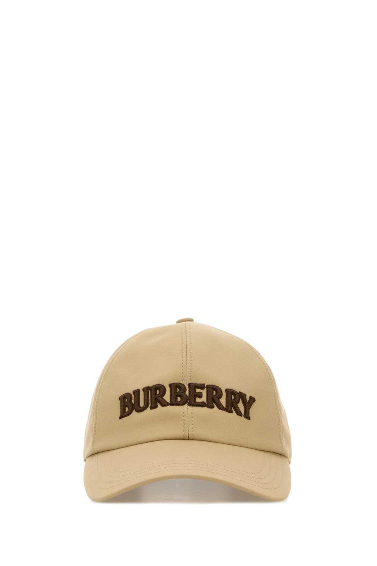 Beige Logo Baseball Hat 1