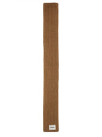 Beige Logo Knitted Scarf 1