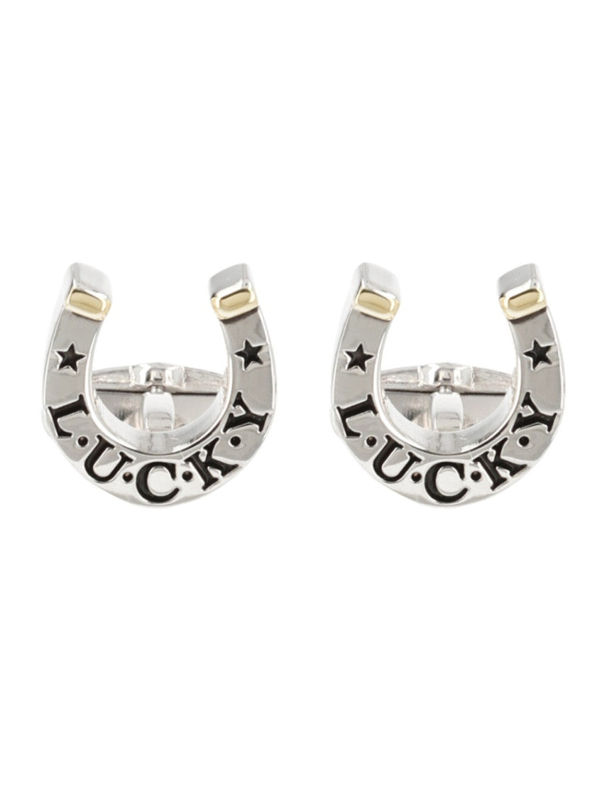 Silver "HORSESHOE" TWINS 1