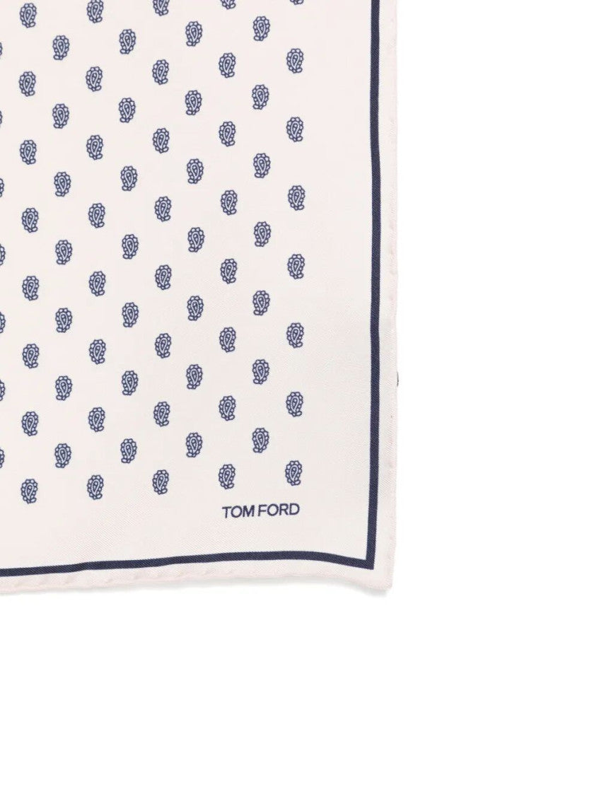 Light Pink Paisley Pocket Square 3
