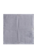 Grey Printed Pocket Square 1