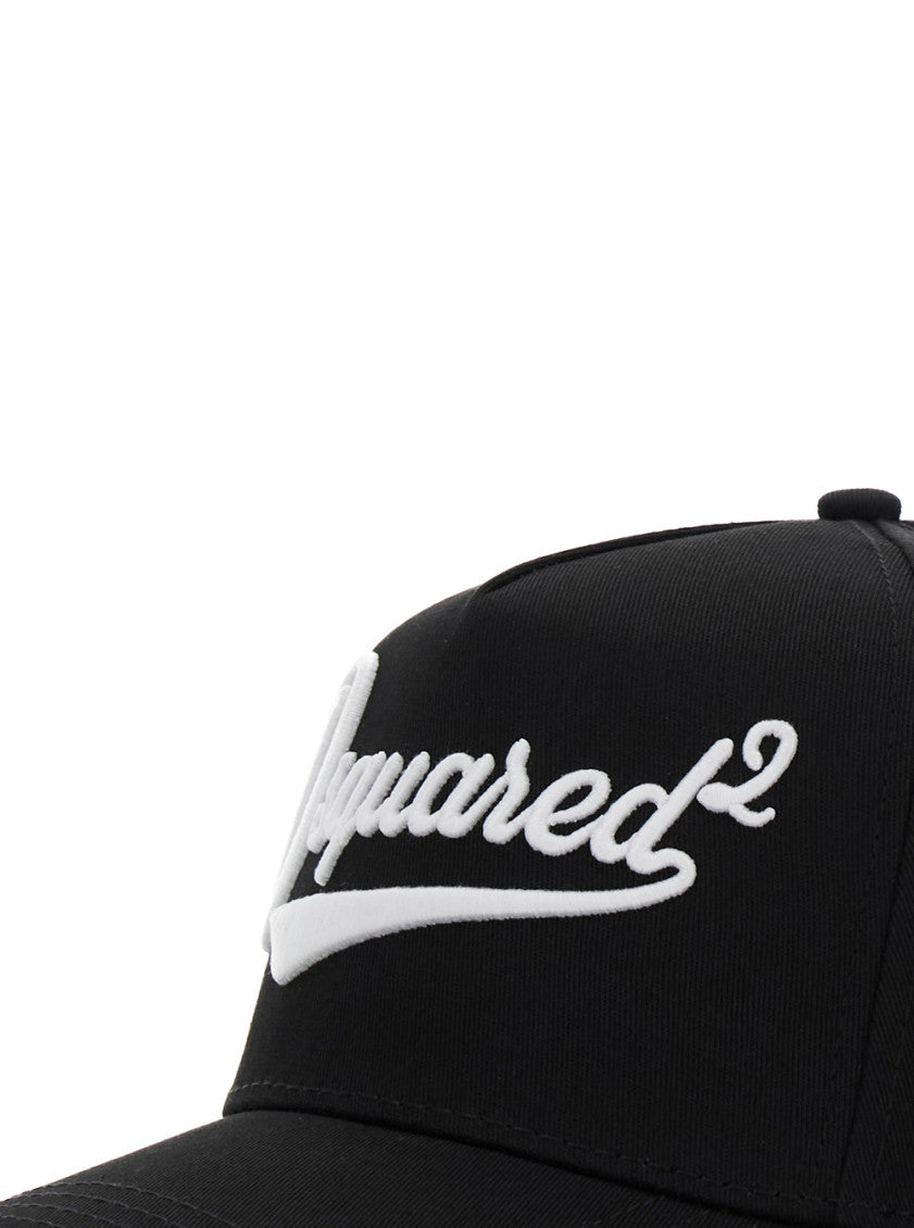 Black Logo Baseball Hat 3
