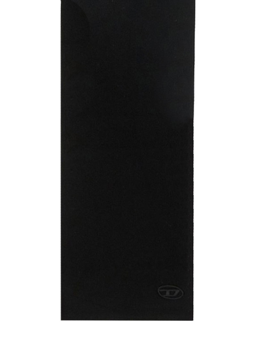 Black Solid Scarf 4