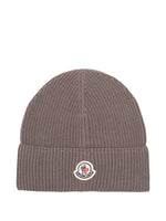 Grey Logo Beanie Hat 1