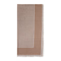 Beige Large Stripes Scarf 1