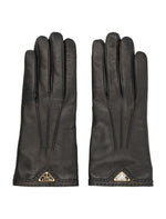 Black Logo Gloves 1