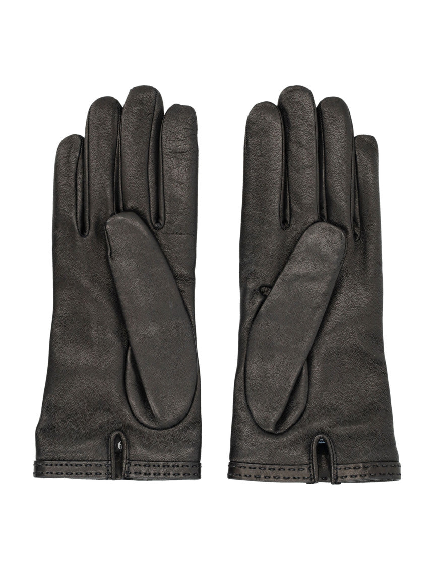 Black Logo Gloves 2