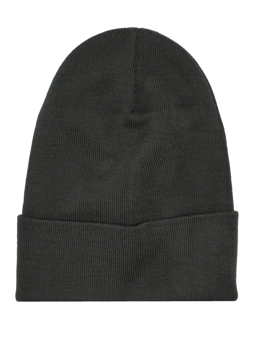 Olive Logo Beanie Hat 2
