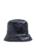 Dark Blue Logo Nylon Bucket Hat 1