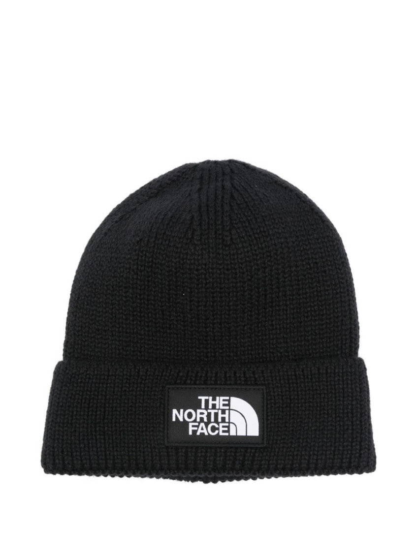 Black Logo Beanie Hat 1
