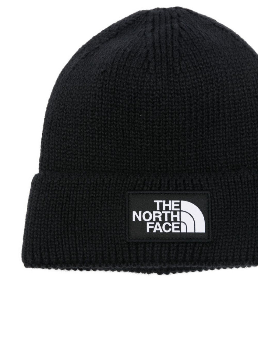 Black Logo Beanie Hat 2