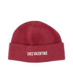 Red Beanie With Logo 1