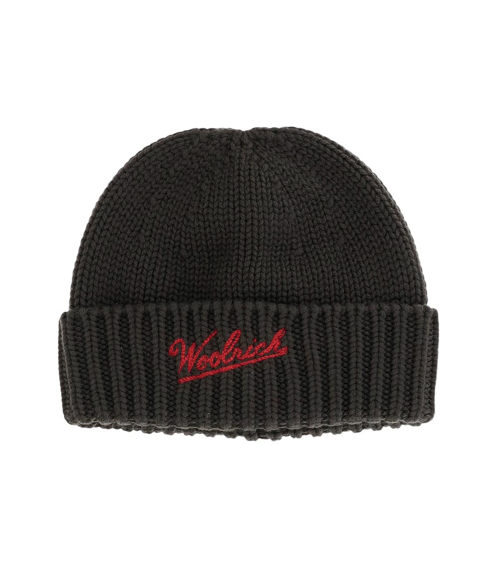 Green Logo Beanie Hat 1