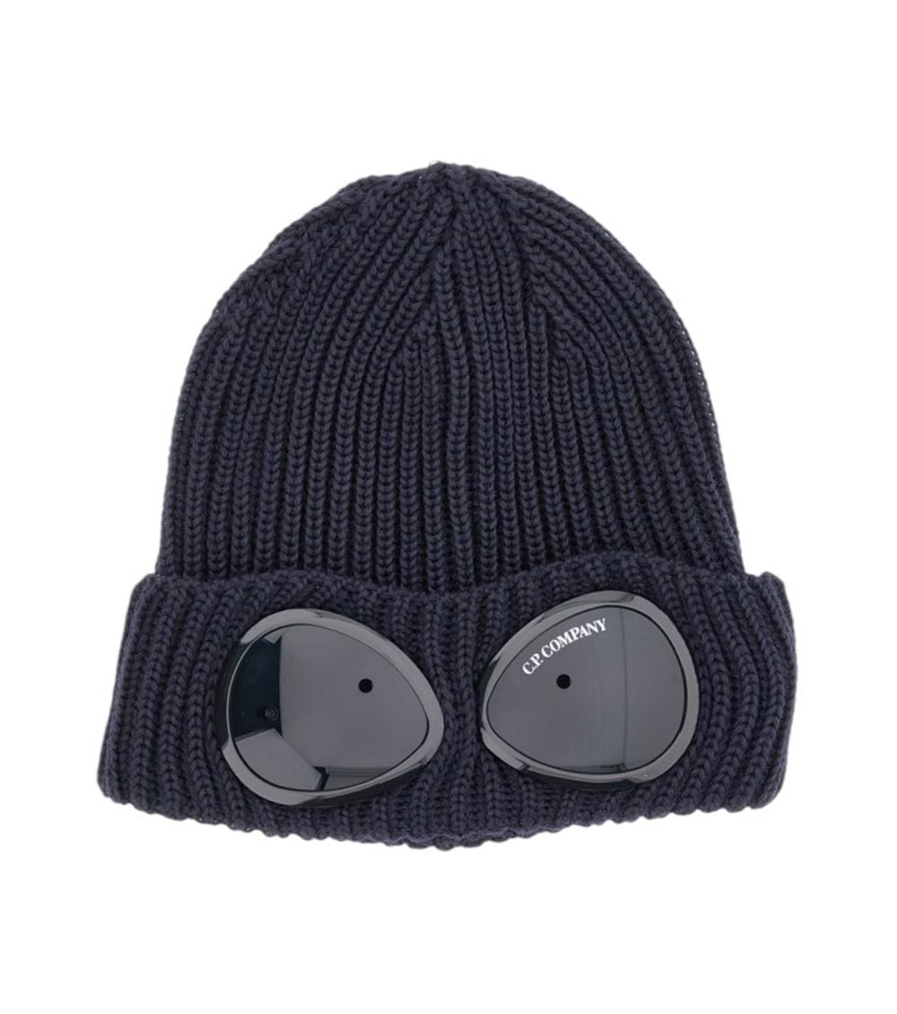 Dark Blue Wool Cap 1