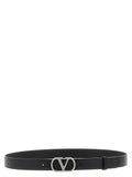 Black  VLogo Signature Belt 1