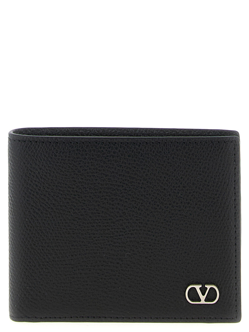 Black  Vlogo Signature Wallet 1
