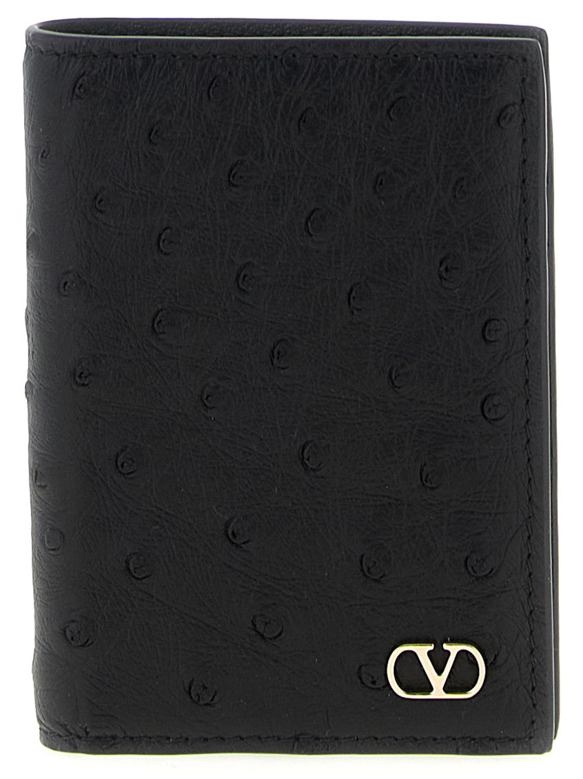 Black Vlogo Signature Wallets 1