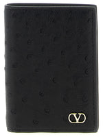 Black Vlogo Signature Wallets 1