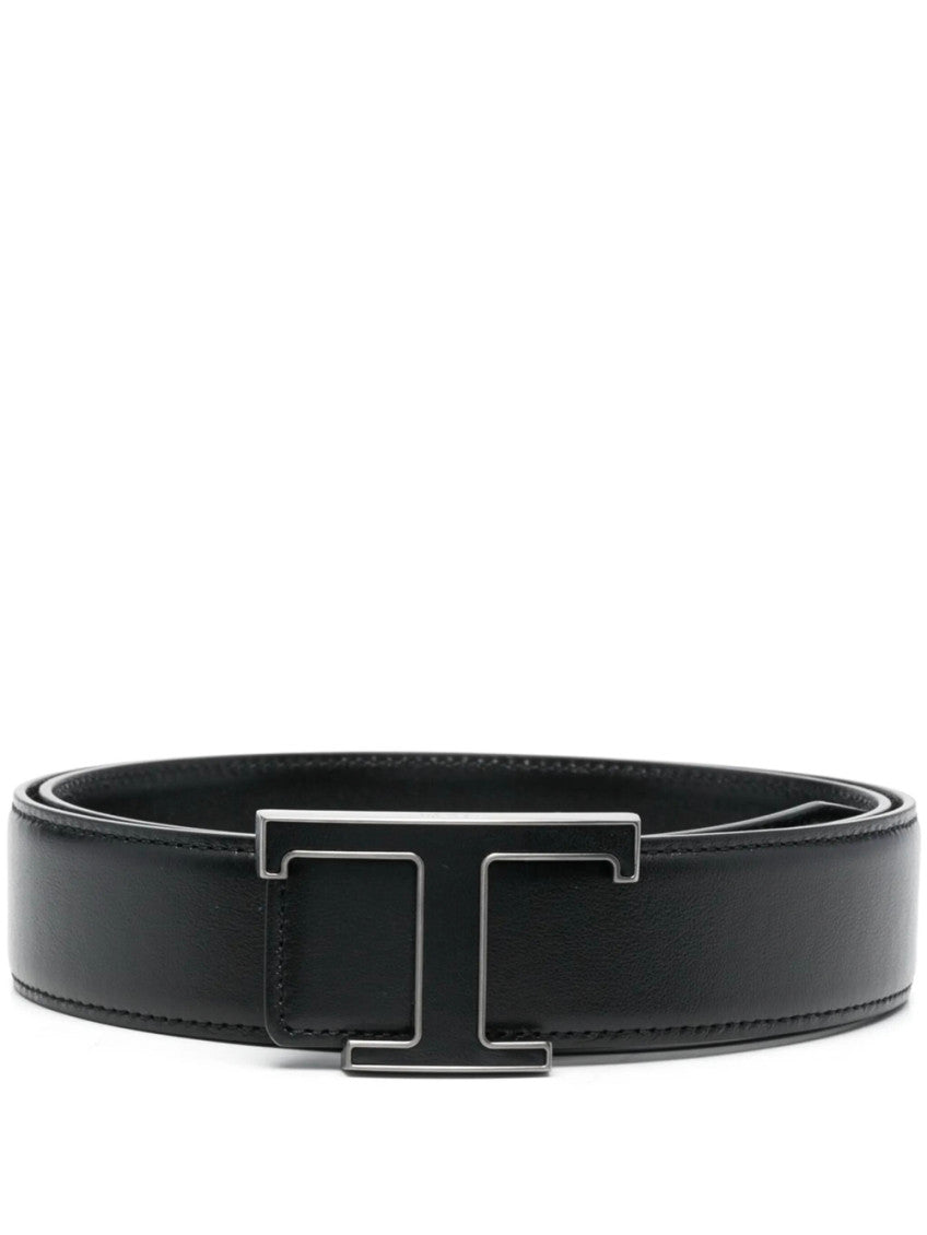Black Timeless Solid Belt 1
