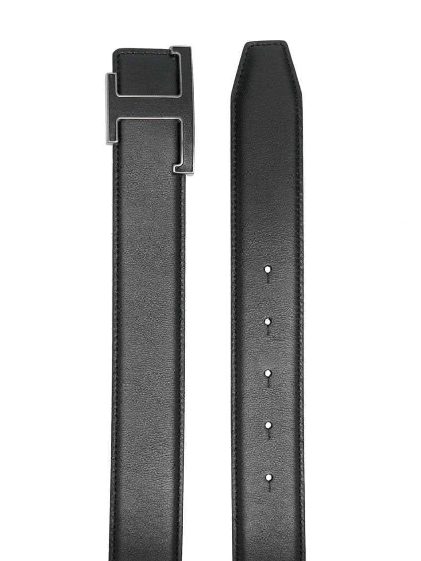 Black Timeless Solid Belt 2