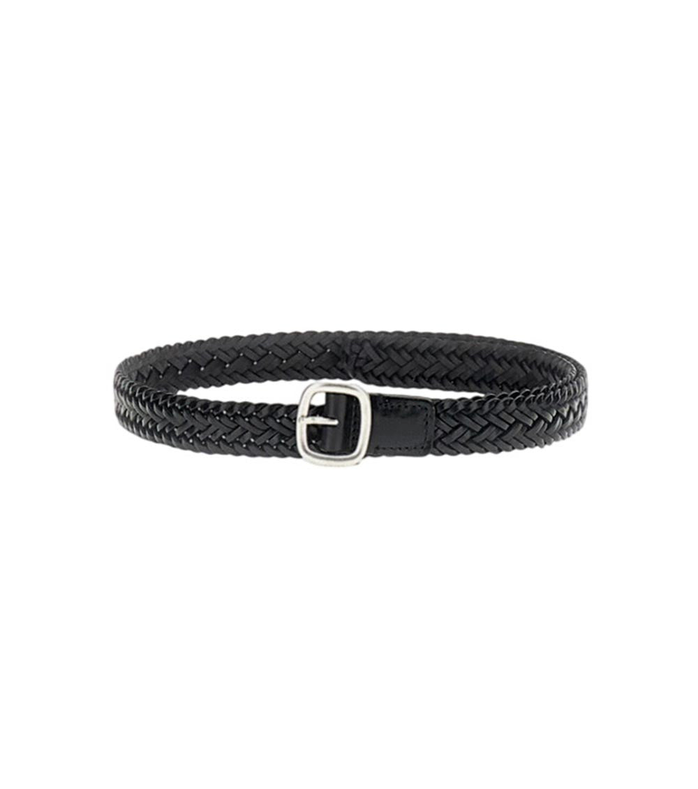 Black Braided Belt 1
