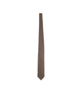 Brown textured Tie 1
