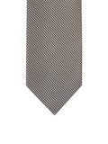 Beige Houndstooth Pattern Tie 1