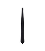 Black Solid Tie 1