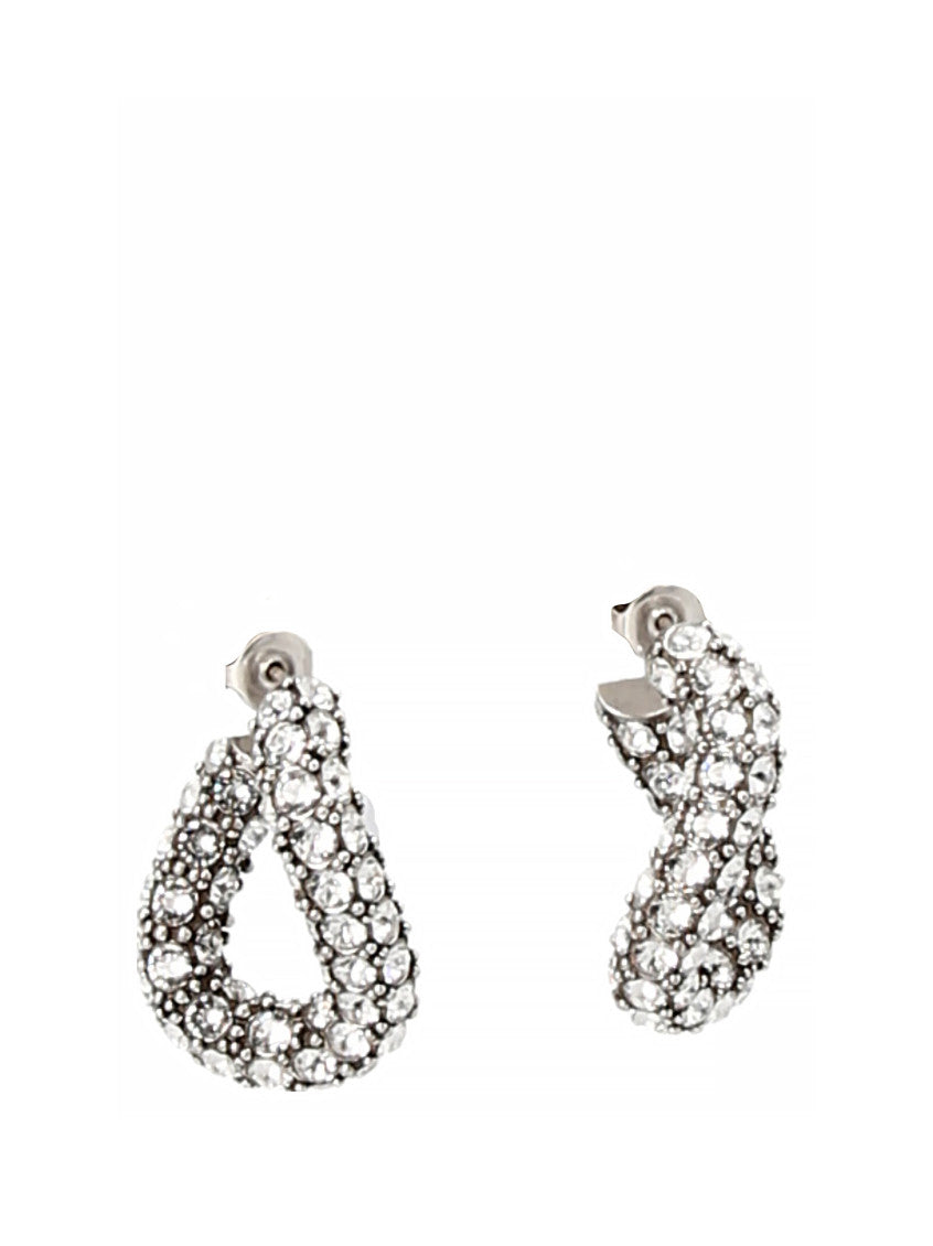 Silver Crystal earrings 3