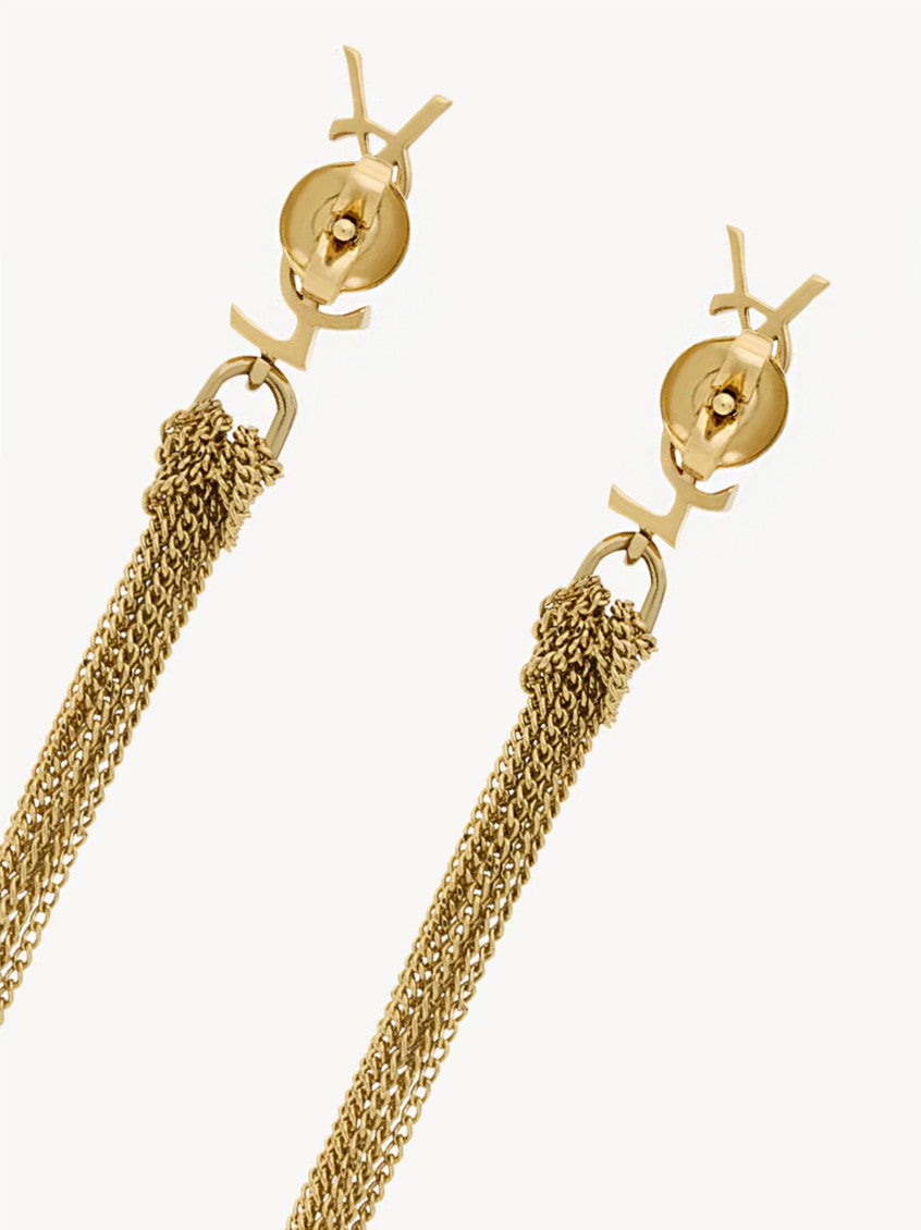 Gold 'Cassandre' earrings 3