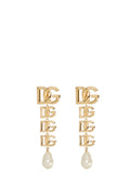 Gold Logo earrings 1