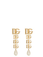 Gold Logo earrings 1